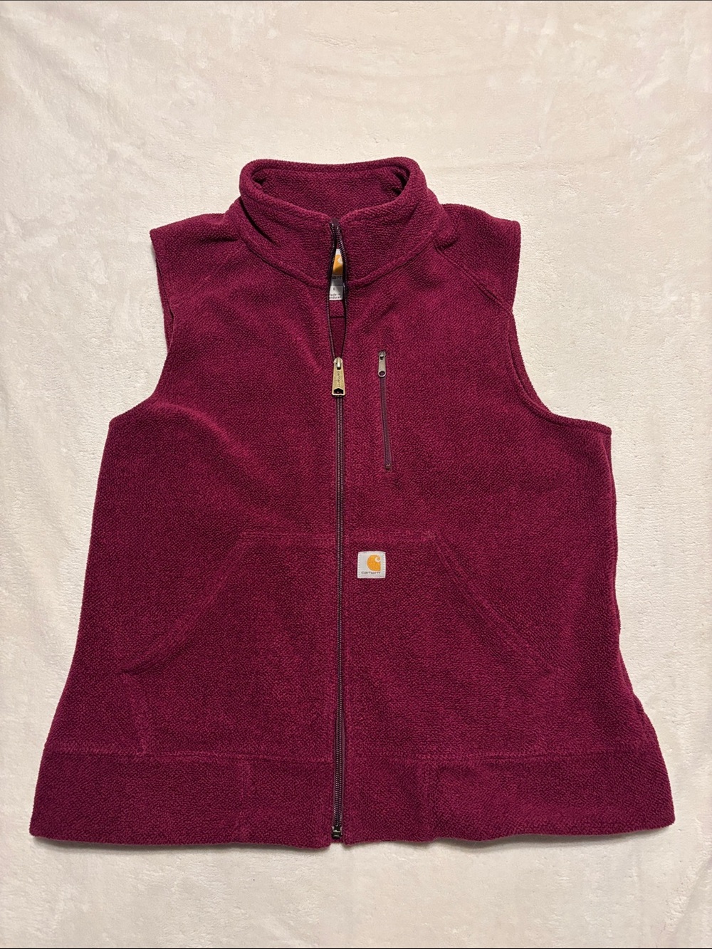 Carhartt Womens Size Large Zip Front Vest